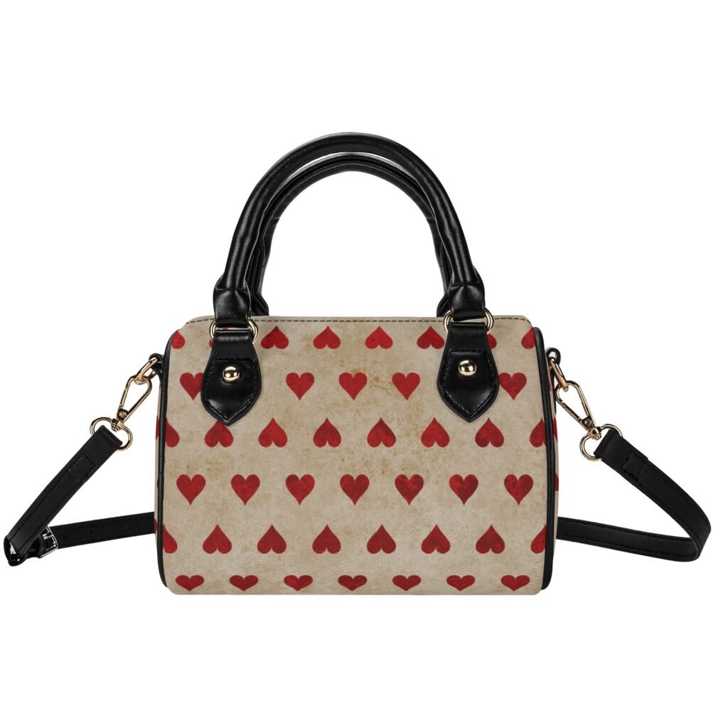 Alice in Wonderland Heart Mini Bag