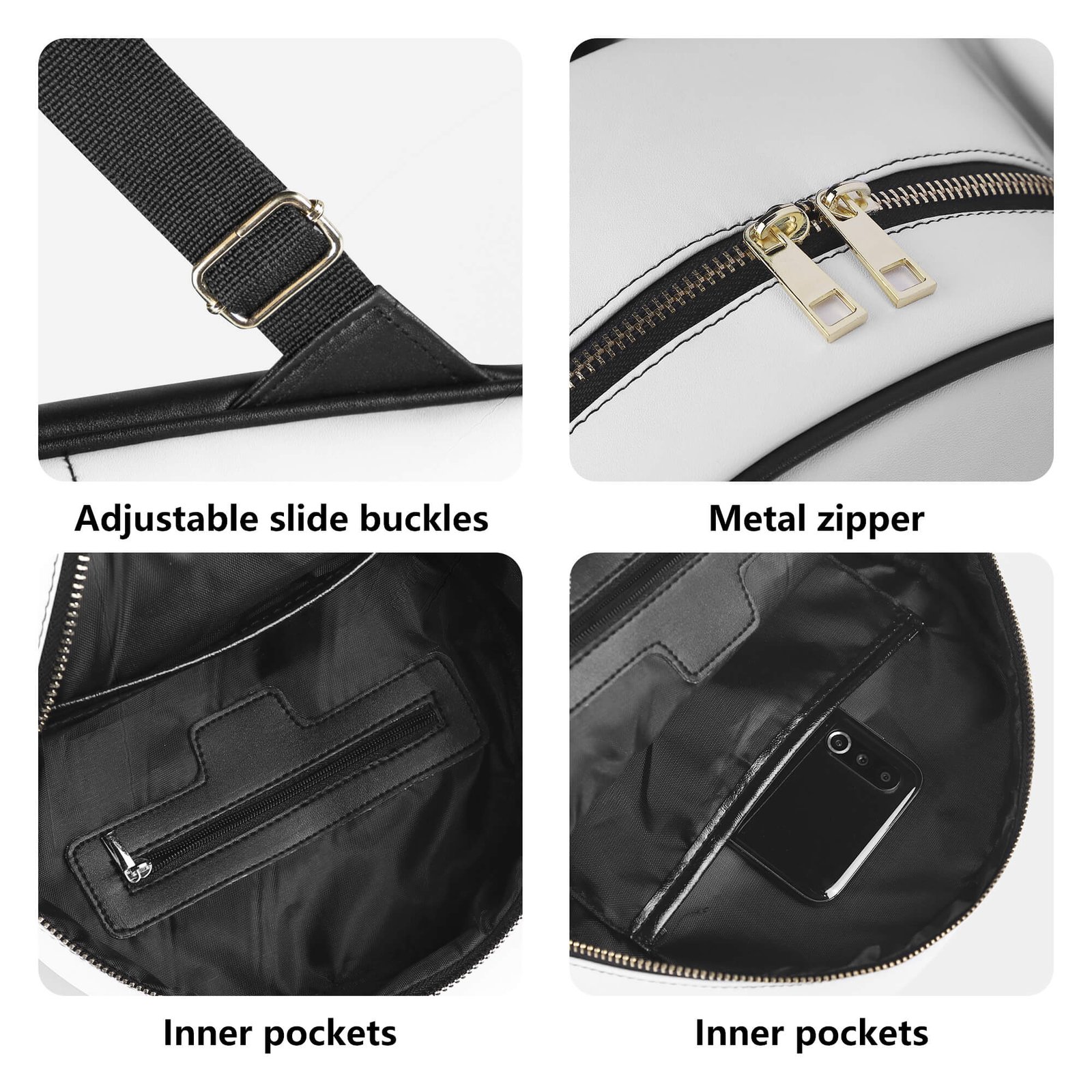 Playing Cards Vegan Leather Mini Backpack - Image 7