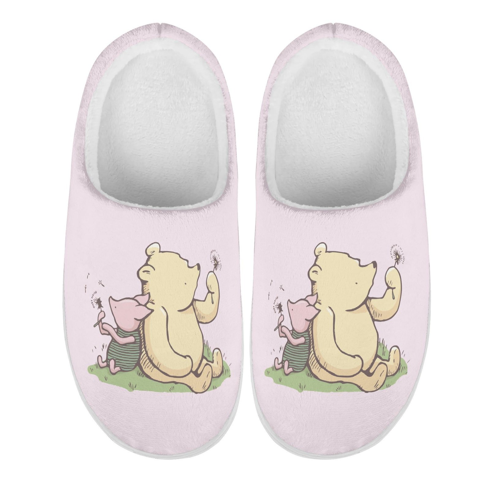 Pink Winnie the Pooh Slippers