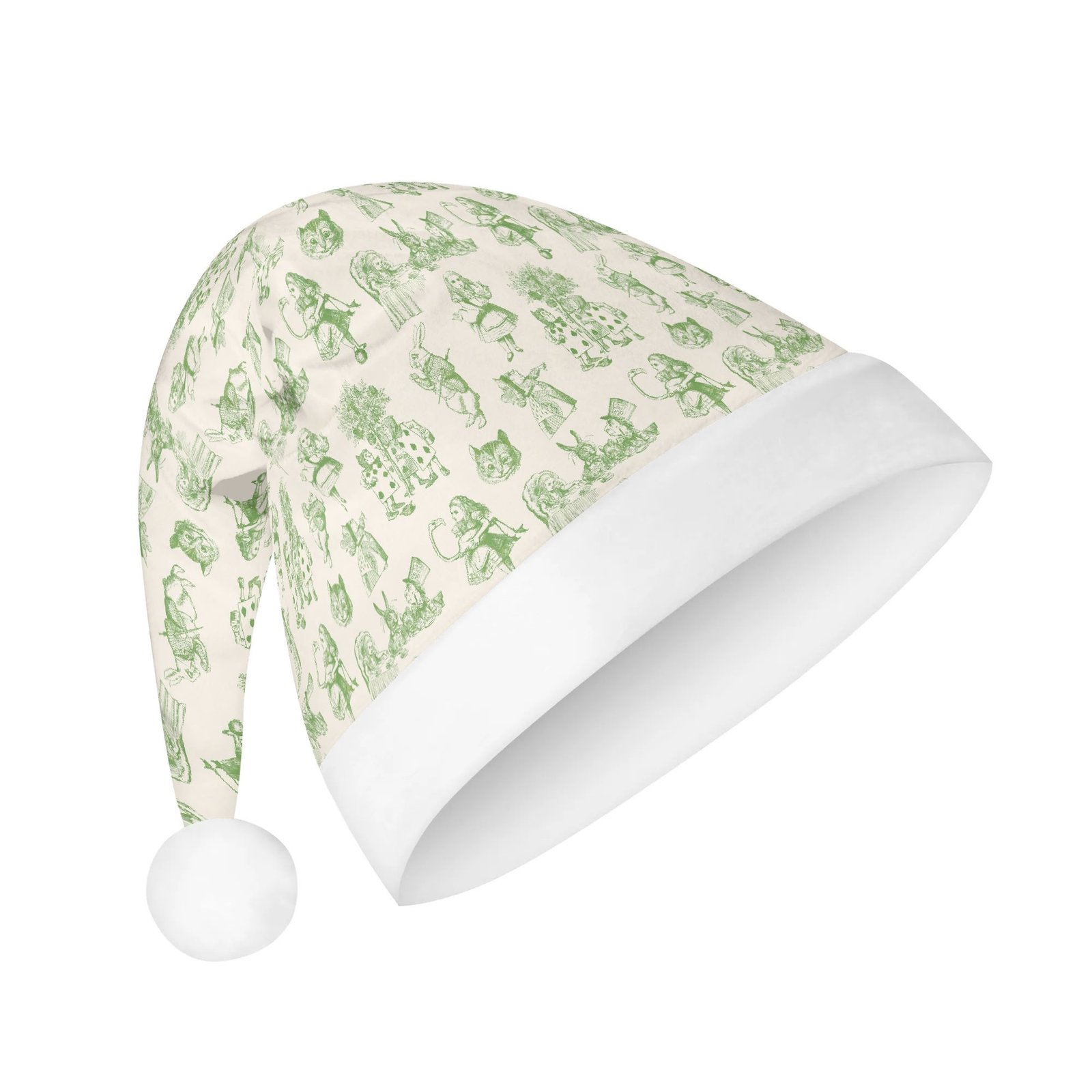 Alice in Wonderland Christmas Santa Hats