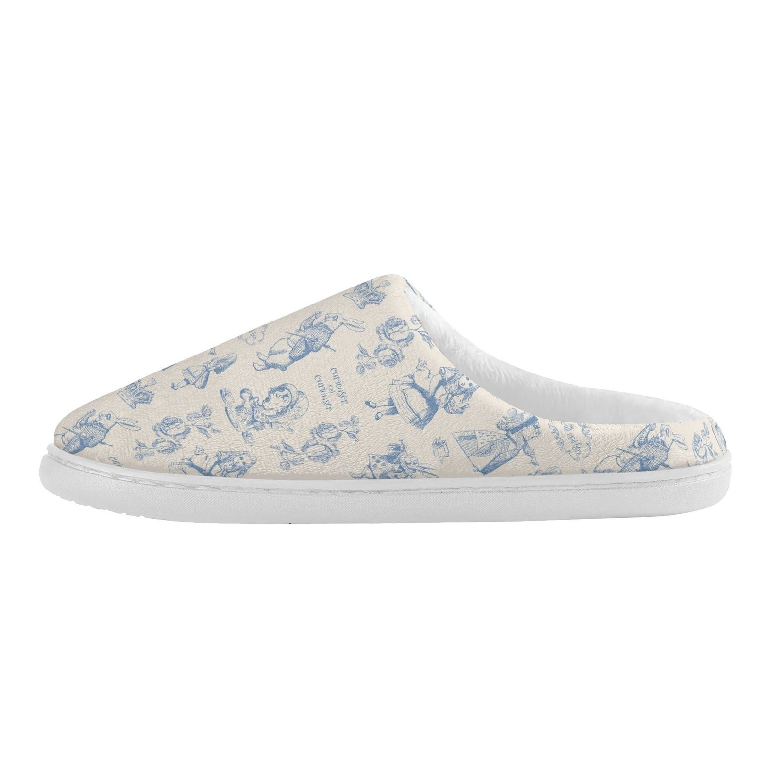 Blue Alice in Wonderland Slippers - Image 6