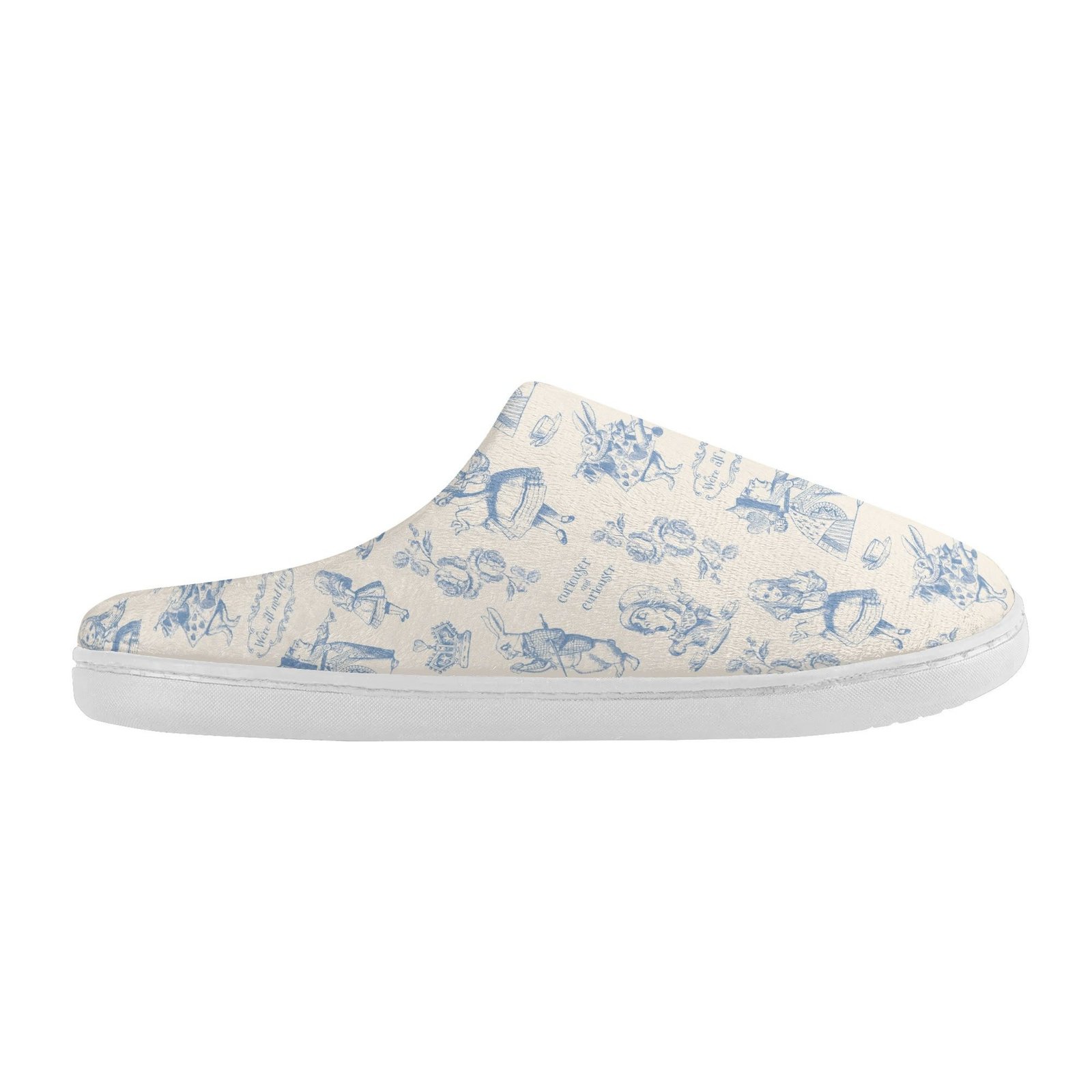 Blue Alice in Wonderland Slippers - Image 7