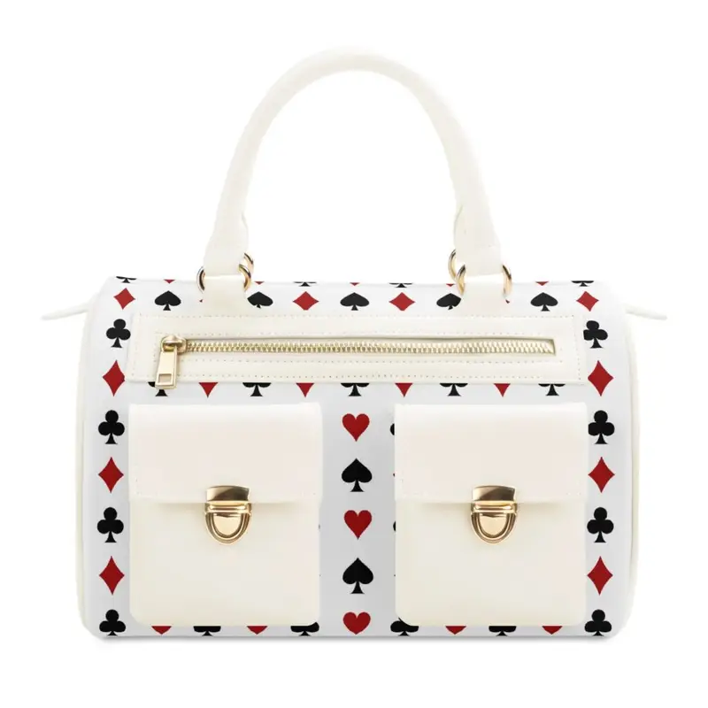Card Suit Handbag | Card Suit Baguette Bag