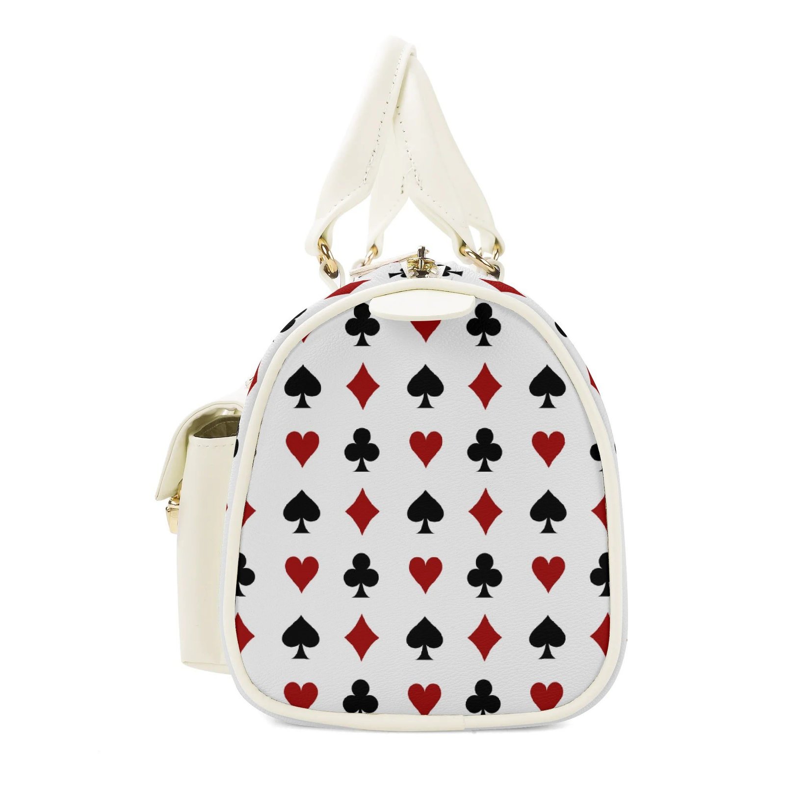 Card Suit Handbag | Card Suit Baguette Bag - Image 5
