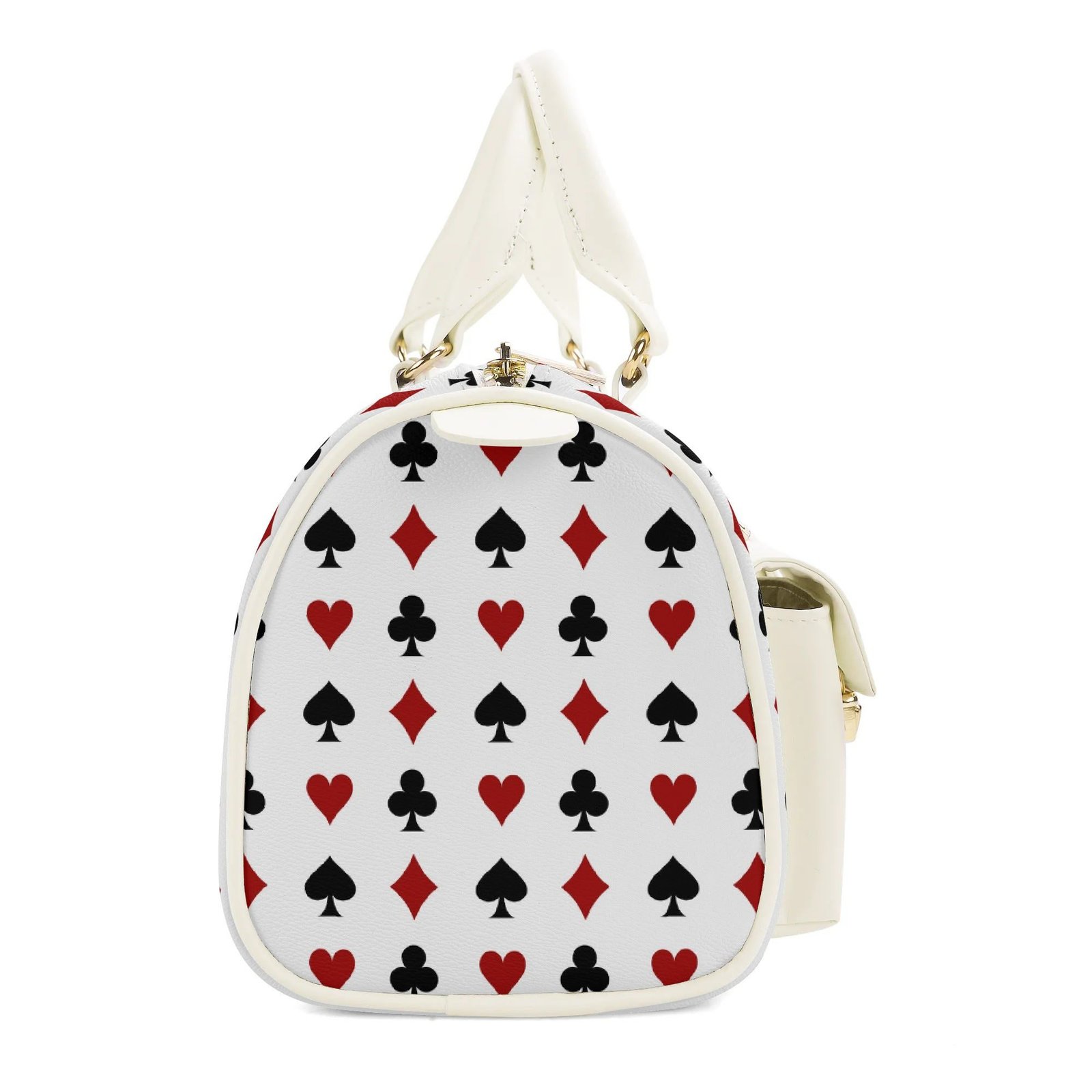 Card Suit Handbag | Card Suit Baguette Bag - Image 6