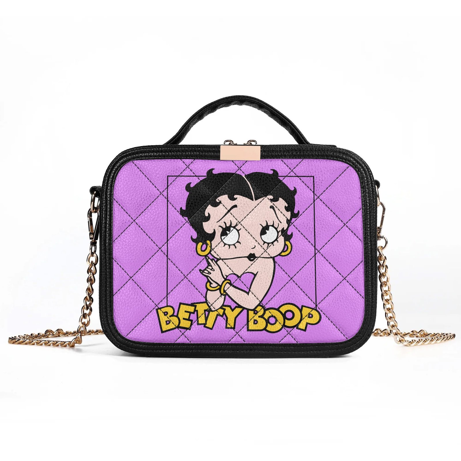 Purple Betty Boop Crossbody Bag - Image 2