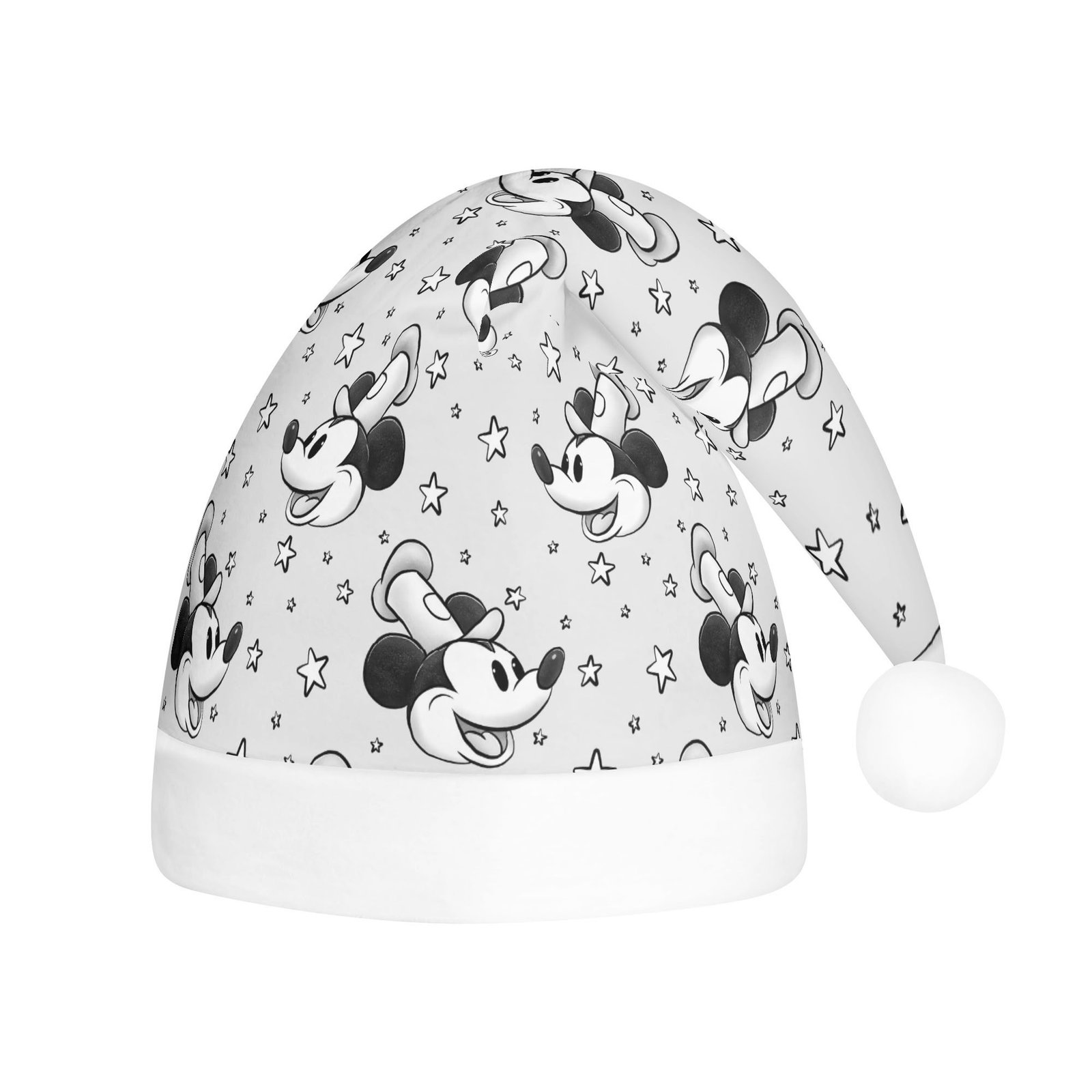 Steamboat Willie Christmas Santa Hat - Image 7