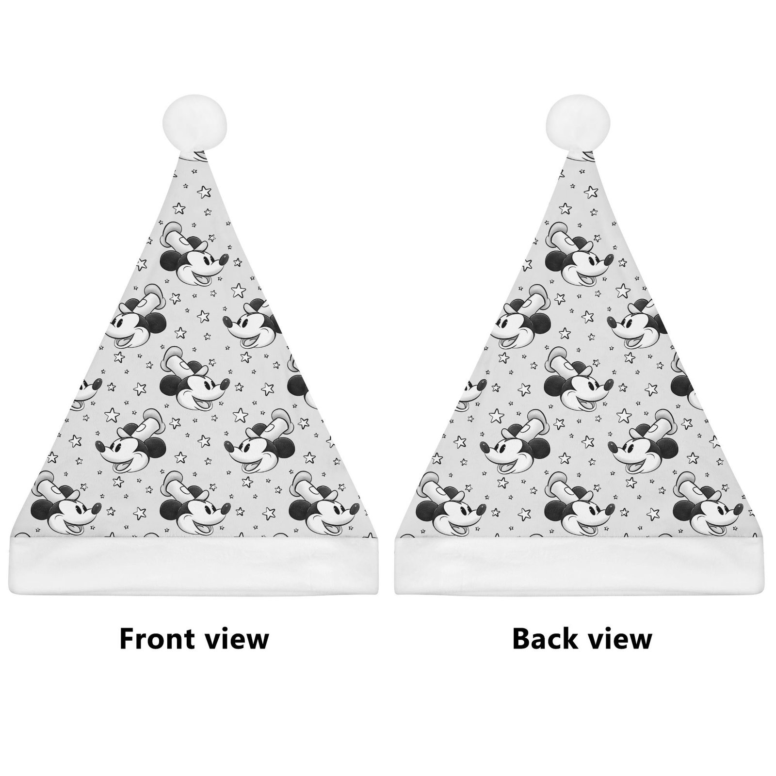 Steamboat Willie Christmas Santa Hat - Image 2