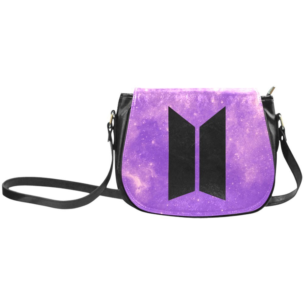 Purple BTS Crossbody Bag